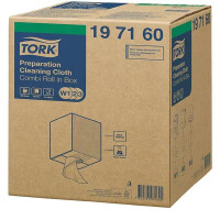 Tork Premium 197160 – 420 Vlies weiß W1 W2 W3 Putztücher Vliestuch 1 lagig 197160 Tork Premium Vlies, weiss