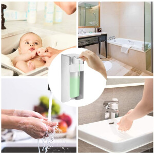 Desinfektionsspender Universal 1000 ml langer Armhebel, Spender für Seife und Desinfektionmittel 1 Stück Ellenbogenspender