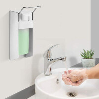 Desinfektionsspender Universal 1000 ml langer Armhebel, Spender für Seife und Desinfektionmittel 1 Stück Ellenbogenspender