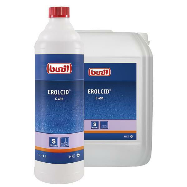 Buzil Erolcid G 491 10 Liter Spezialreiniger auf Phosphorsäurebasis mit frischem Citrusduft