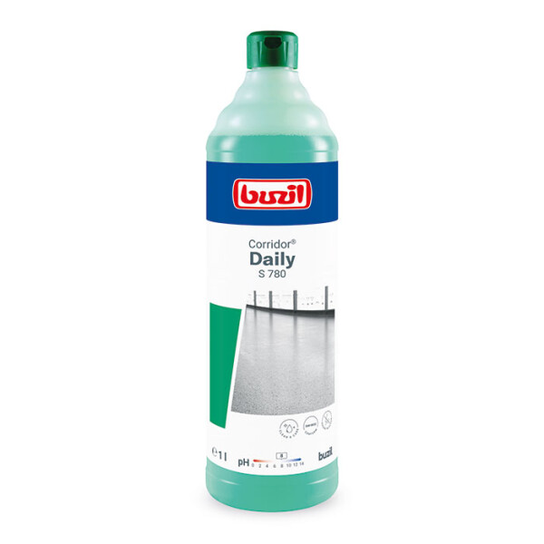 Buzil S780 CORRIDOR Daily – Schonende Wischpflege für Bodenbeläge 1L Flasche