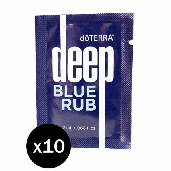 doTERRA Muster Proben Deep Blue Rub 10 Stk. (Wärmendes Massage-Gel)
