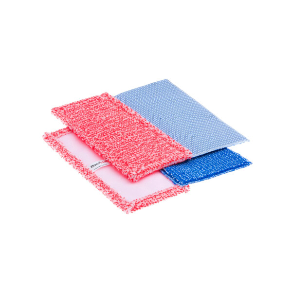 Floorstar Microfaser FLIQ Handpad Abrax – 1 Stk. 28 x13 cm Reinigungspad für starke Verschmutzungen