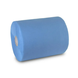 Funny Industrierolle 36 cm, 2-lagig, blau, Zellstoff, 1.000 Blatt, 2 Rollen