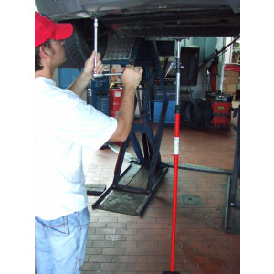 Deckenstütze QS60 145-290 cm GLÜCK – Quick-Support Stellwandstützen Teleskoptstütze QS 60 – Profi Deckenstütze / Staubschutzwandstütze