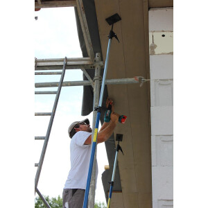 Deckenstütze QS60 145-290 cm GLÜCK – Quick-Support Stellwandstützen Teleskoptstütze QS 60 – Profi Deckenstütze / Staubschutzwandstütze
