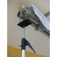 Deckenstütze QS60 145-290 cm GLÜCK – Quick-Support Stellwandstützen Teleskoptstütze QS 60 – Profi Deckenstütze / Staubschutzwandstütze