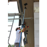 Deckenstütze QS60 145-290 cm GLÜCK – Quick-Support Stellwandstützen Teleskoptstütze QS 60 – Profi Deckenstütze / Staubschutzwandstütze