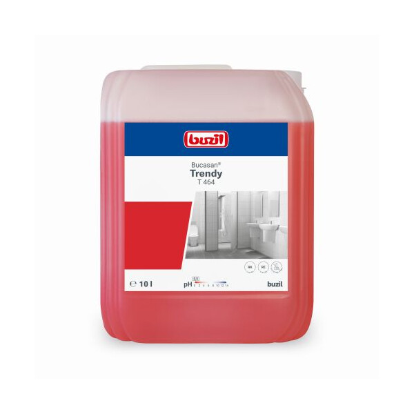 Buzil Bucasan® Trendy T 464 Sanitärunterhaltsreiniger 10 l  Toilettenreiniger Badreiniger