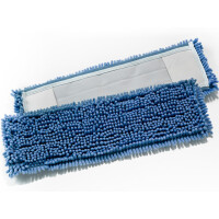 Mikrofasermopp Chenille 40 cm blau