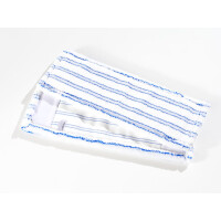 Mikrofasermopp blau gestreift 40 cm
