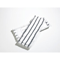 Mikrofasermopp grau gestreift 50 cm