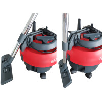 CLEANFIX S10 Plus VDE Trockensauger Kesselsauger Staubsauger rot, inkl. Zubehör