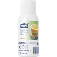 Tork Lufterfrischer Spray mit Fruchtduft A1, Tropical Fruit, 1 Flakon, 236051