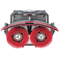 CLEANFIX Schrubbürste Rot PPN – für Reinigungsmaschine Toro – 2 Stück