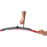 CLEANFIX© Abstreiflamellensatz Standard Rot für Cleanfix Toro CAS | Ersatzlamellen Set