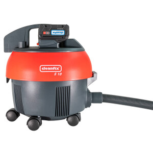 CLEANFIX S10 Plus CAS – Kabelloser Trockensauger ohne Batterien | Flexibles Reinigungssystem