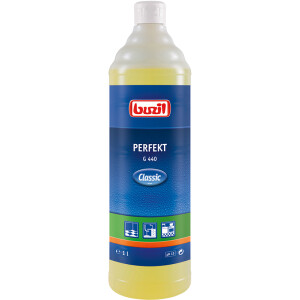 Buzil G440 Kraftreiniger Perfekt 1000 ml - Hochwirksamer Küchenreiniger, Öl- und Fettentferner