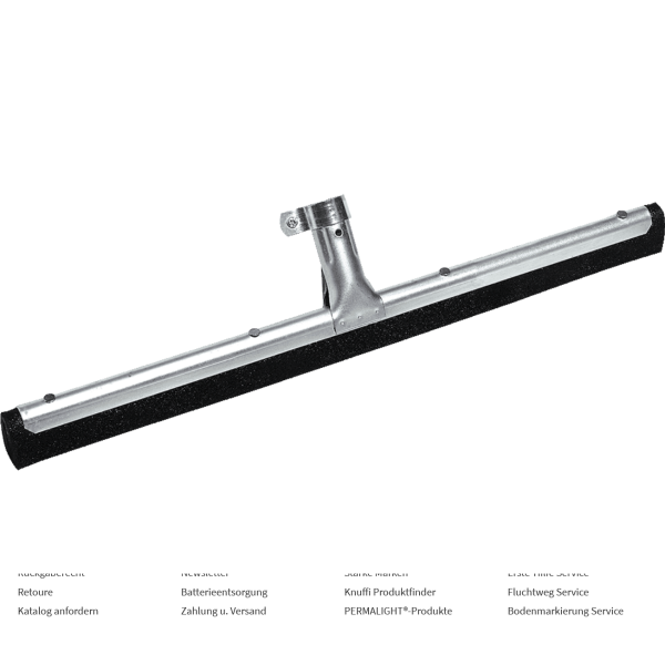 Nölle Gummiwischer, doppelter Synthetik-Moosgummistreifen, Metall, 45cm