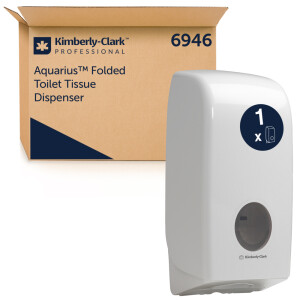 Aquarius™ Kimberly-Clark Professional™ 6946 Einzelblatt-Toilettenpapiespender