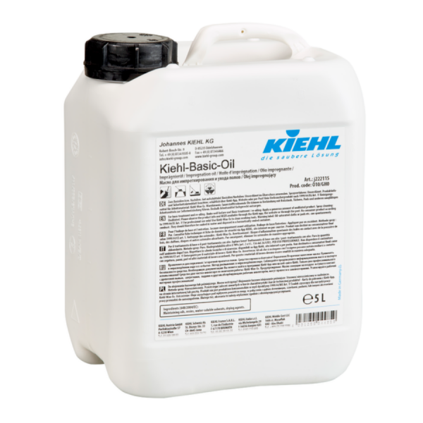 KIEHL Basic-Oil 5 L – Imprägnieröl für Holz- und Natursteinflächen