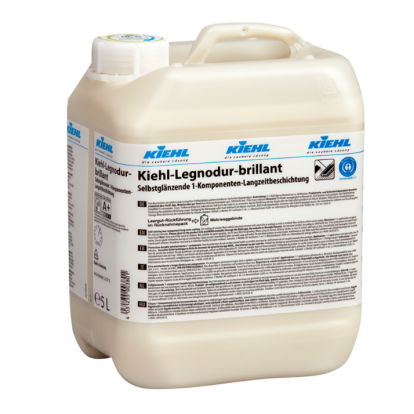KIEHL Legnodur-brillant 1L – selbst­glänzende 1-komponenten Dauerbeschichtung für Holz- und elastische Böden