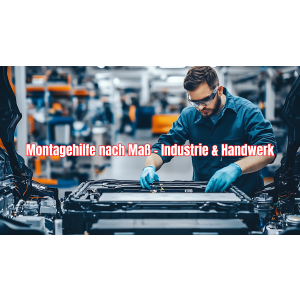 Montagehilfe nach Maß – Industrie & Handwerk