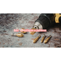 Bohr- & Positionierschablonen – Reduziert Fehler, spart Zeit, sofort einsetzbar.