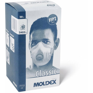 Moldex 2405 15 FFP2 NR D Atemschutzmaske Classic 20 Stk./ Box