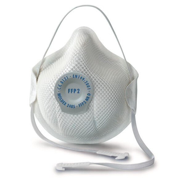 Moldex 2485 01 FFP2 NR D Atemschutzmaske Smart mit ActivForm 20 Stück./ Box Informationen zu Partikelfiltern