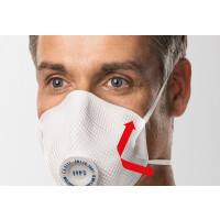 Moldex 2485 01 FFP2 NR D Atemschutzmaske Smart mit ActivForm 20 Stück./ Box Informationen zu Partikelfiltern