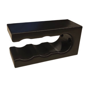 Schlauchhalterung für Staubsauger-Saugschläuche Ø 38–70 mm – 3D-gedrucktes Ordnungssystem 40 mm|Weiß|PETG