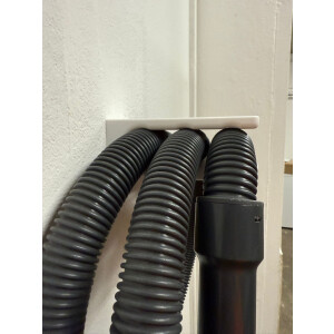 Schlauchhalterung für Staubsauger-Saugschläuche Ø 38–70 mm – 3D-gedrucktes Ordnungssystem 50 mm|Braun|PETG