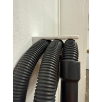 Schlauchhalterung für Staubsauger-Saugschläuche Ø 38–70 mm – 3D-gedrucktes Ordnungssystem 60 mm|Rot|ASA