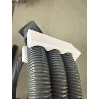 Schlauchhalterung für Staubsauger-Saugschläuche Ø 38–70 mm – 3D-gedrucktes Ordnungssystem 60 mm|Weiß|ASA
