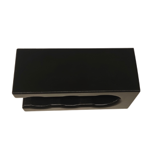 Schlauchhalterung für Staubsauger-Saugschläuche Ø 38–70 mm – 3D-gedrucktes Ordnungssystem 70 mm|Schwarz|ASA