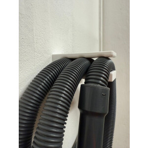 Schlauchhalterung für Staubsauger-Saugschläuche Ø 38–70 mm – 3D-gedrucktes Ordnungssystem 70 mm|Schwarz|ASA