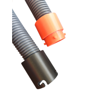 TPU Schlauchverbindung Ø 38–70 mm – Aufdrehbare Schraubkupplung