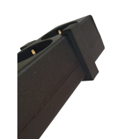 3D-gedruckte Halterung geeignet für Brennenstuhl Eco-Line Steckdosenleiste Schwarz