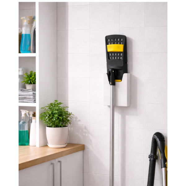 MTL ProLine Mopphalter – 3D-verstärkter Breitwischgerätehalter 40 / 50 cm – hygienische & stabile Ordnungslösung für Profis MTL ProLine Mopphalter…