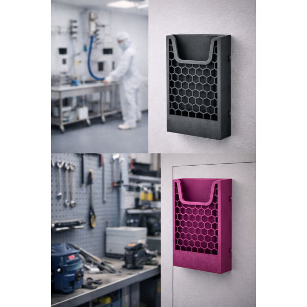 Wandhalter für Breitwischgeräte - Wischerhalterung saubere Ordnungslösung für Profis