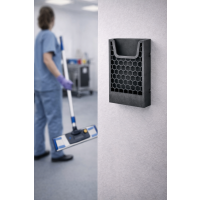 Wandhalter für Breitwischgeräte - Wischerhalterung saubere Ordnungslösung für Profis