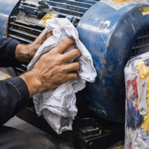 Trikot Putzlappen bunt 10 kg Ballen | DIN 61650 | Industrie-Profiqualität | Putzlumpen | Werkstattlappen