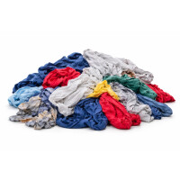 Trikot-Putzlappen bunt 10 kg Ballen | DIN 61650 | Industrie-Profiqualität