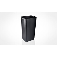 Marplast MP742 Wandmülleimer 23 L Schwarz – Colored Edition – Hygienisch & elegant
