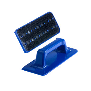 Floorstar Handpadhalter mit Griff | Blau | Robust &...