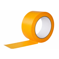 10x Profi Goldband Krepp 50m x 50 mm Rolle Klebeband Malerband Kreppband