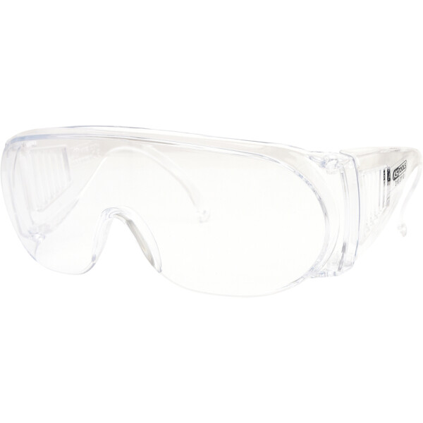 KS Tools Schutzbrille Überbrille transparent – EN 166 | Für Brillenträger geeignet