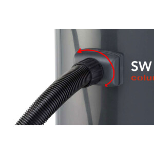 columbus Staub- und Wassersauger SW 30 – SW 30 S, Chromstahlbehälter