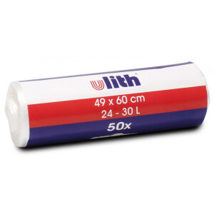 Müllbeutel 30 Liter, transparent – 1 Rolle =...